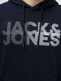 Худі та світшоти JACK & JONES модель 12243927_Navy Blazer Фото