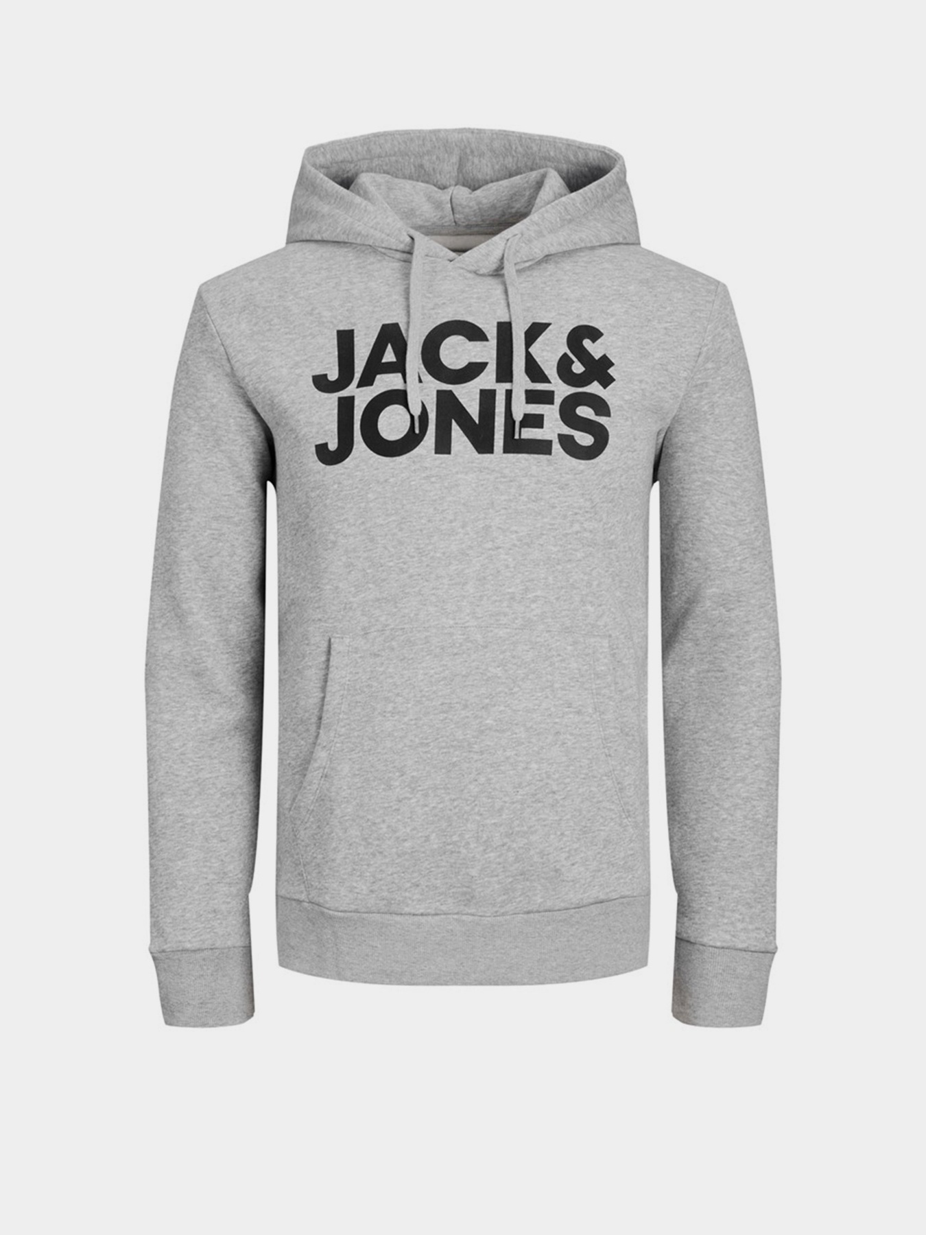 Худи и свитшоты JACK & JONES модель 12152840_Light Grey Melange Худи и свитшоты JACK & JONES модель 12152840_Light Grey Melange Фото