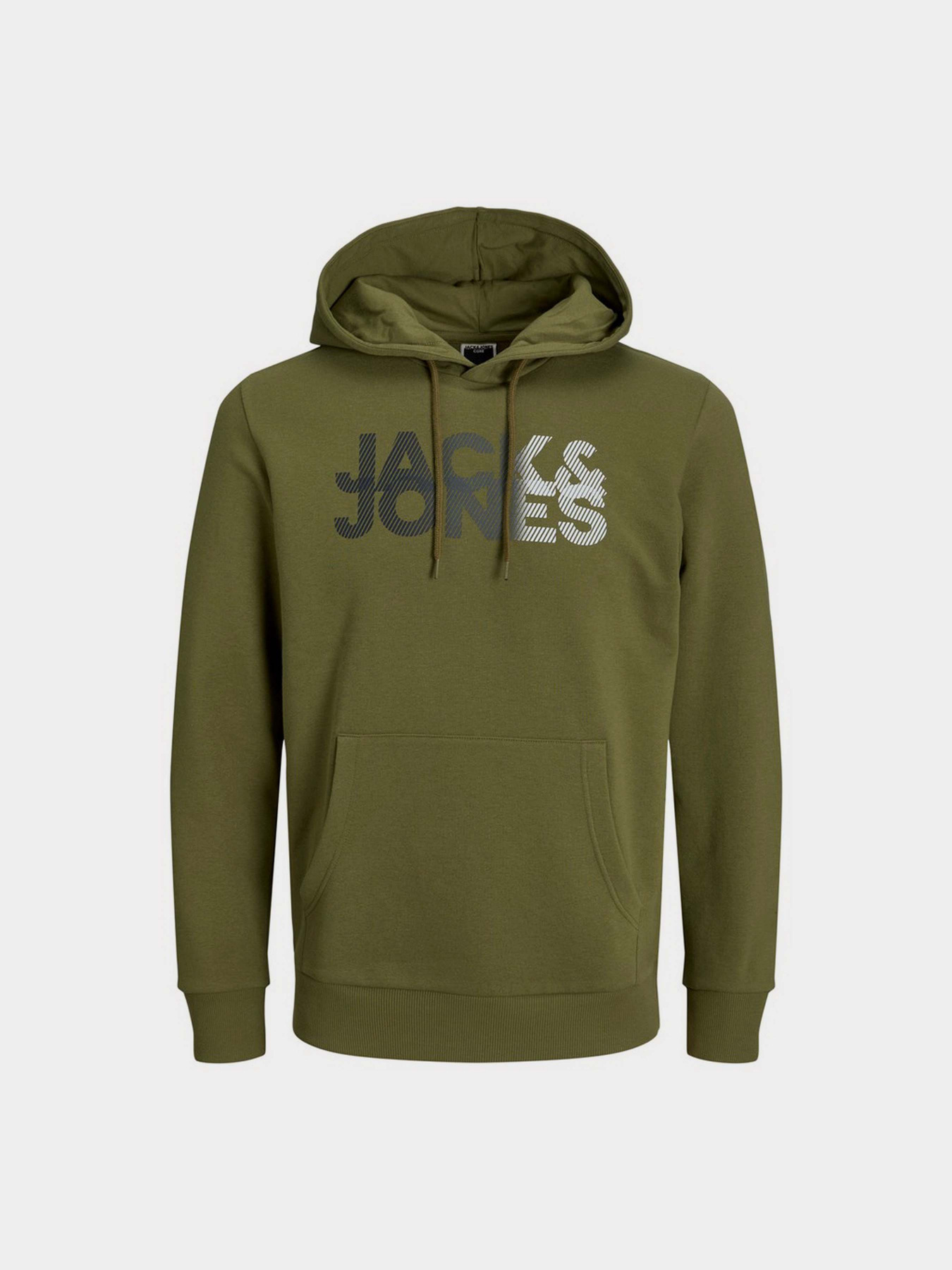 Худи и свитшоты JACK & JONES модель 12243927_Olive Branch Фото