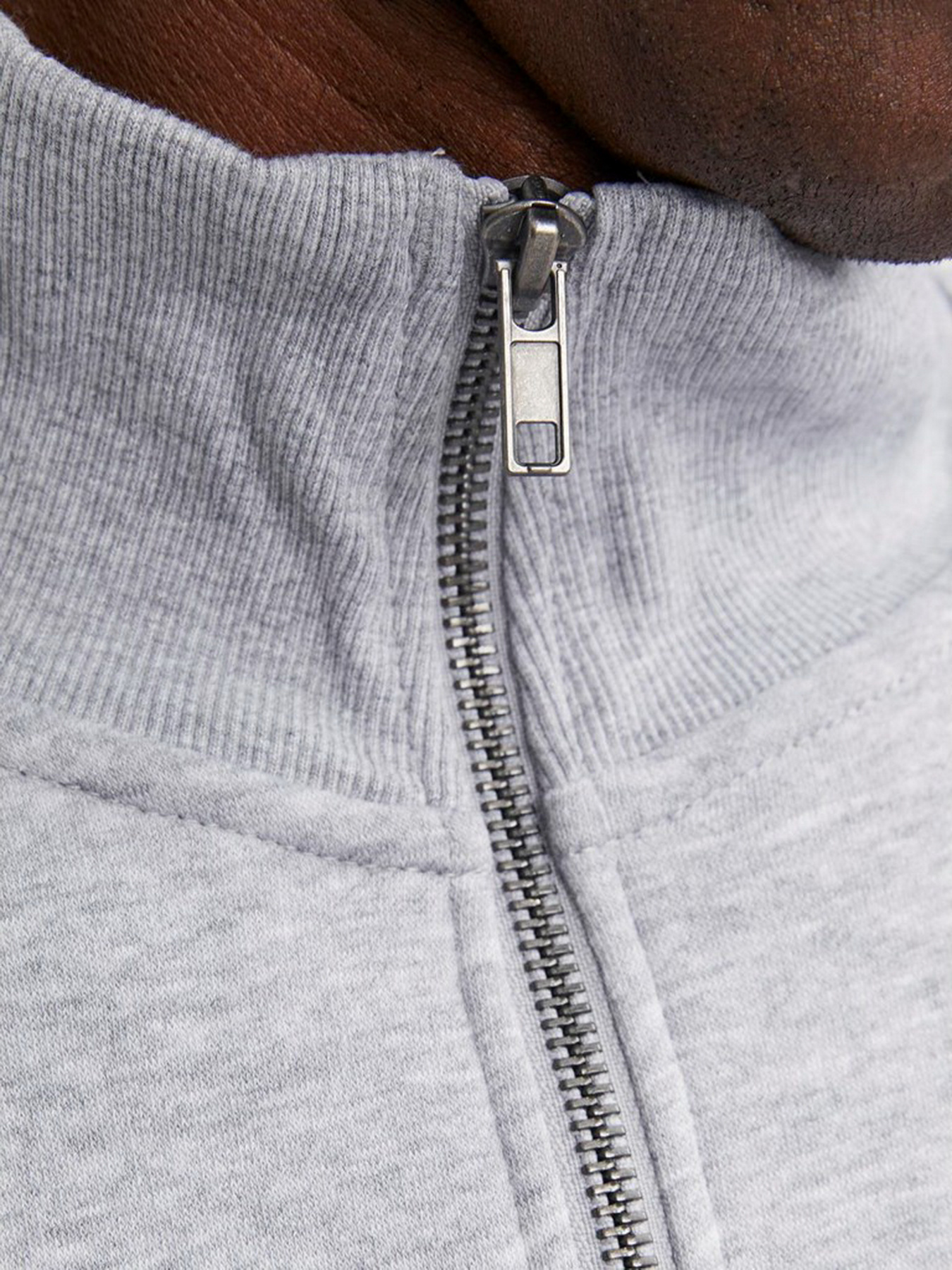 Худі та світшоти JACK & JONES модель 12257392_Light Grey Melange Худі та світшоти JACK & JONES модель 12257392_Light Grey Melange Фото