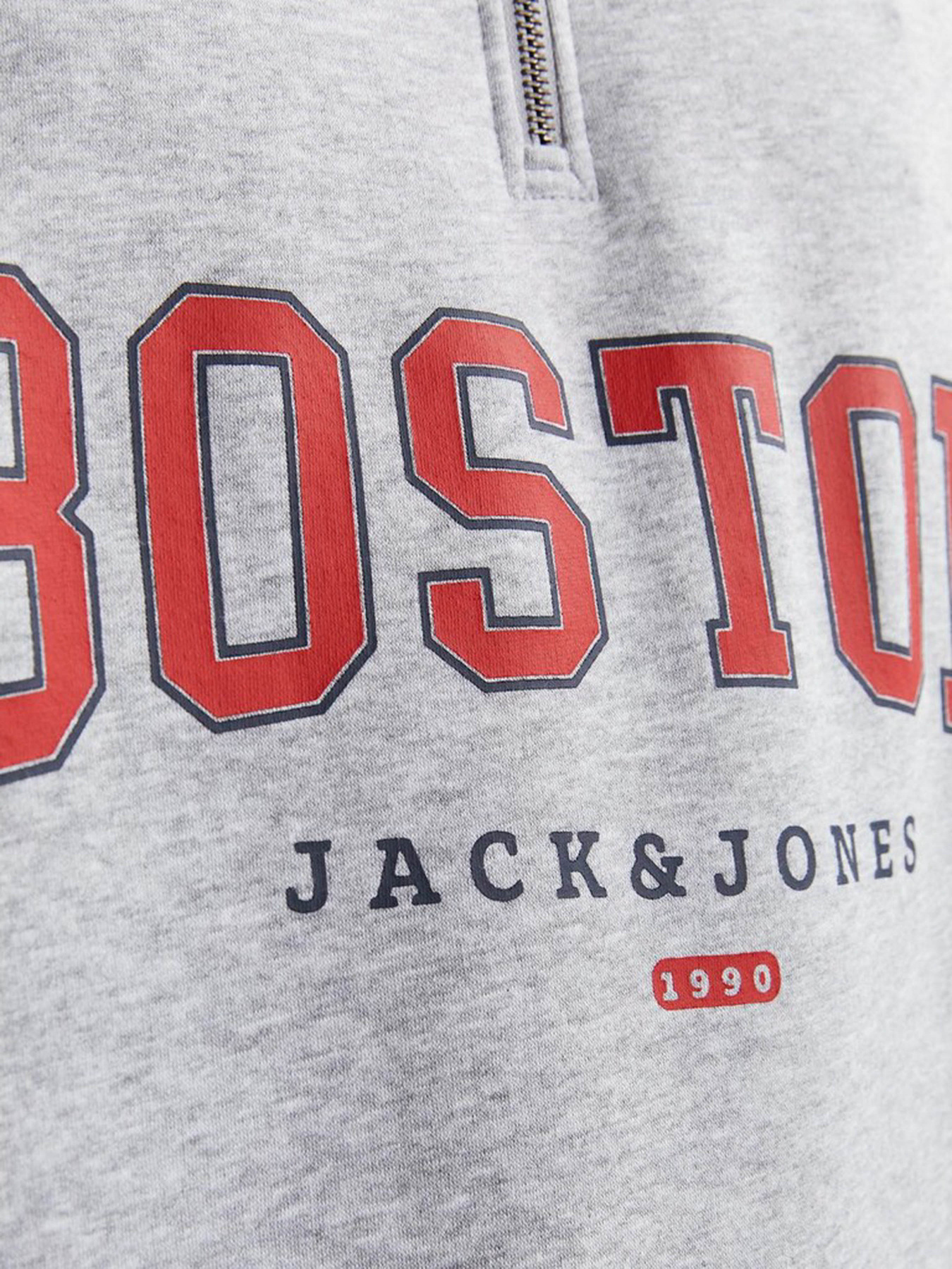 Худі та світшоти JACK & JONES модель 12257392_Light Grey Melange Худі та світшоти JACK & JONES модель 12257392_Light Grey Melange Фото