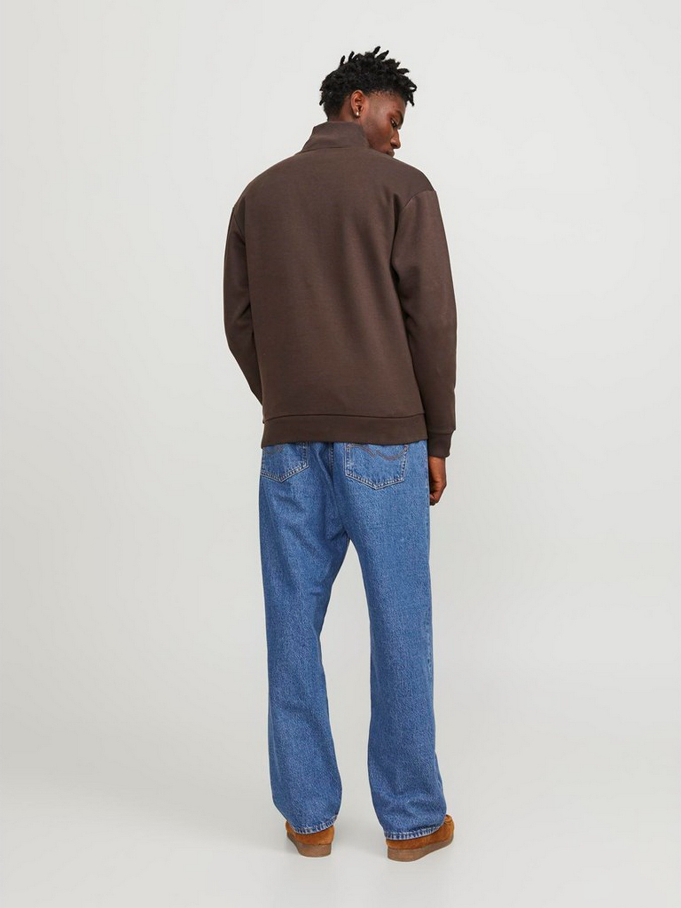 Худі та світшоти JACK & JONES модель 12257392_Seal Brown Худі та світшоти JACK & JONES модель 12257392_Seal Brown Фото
