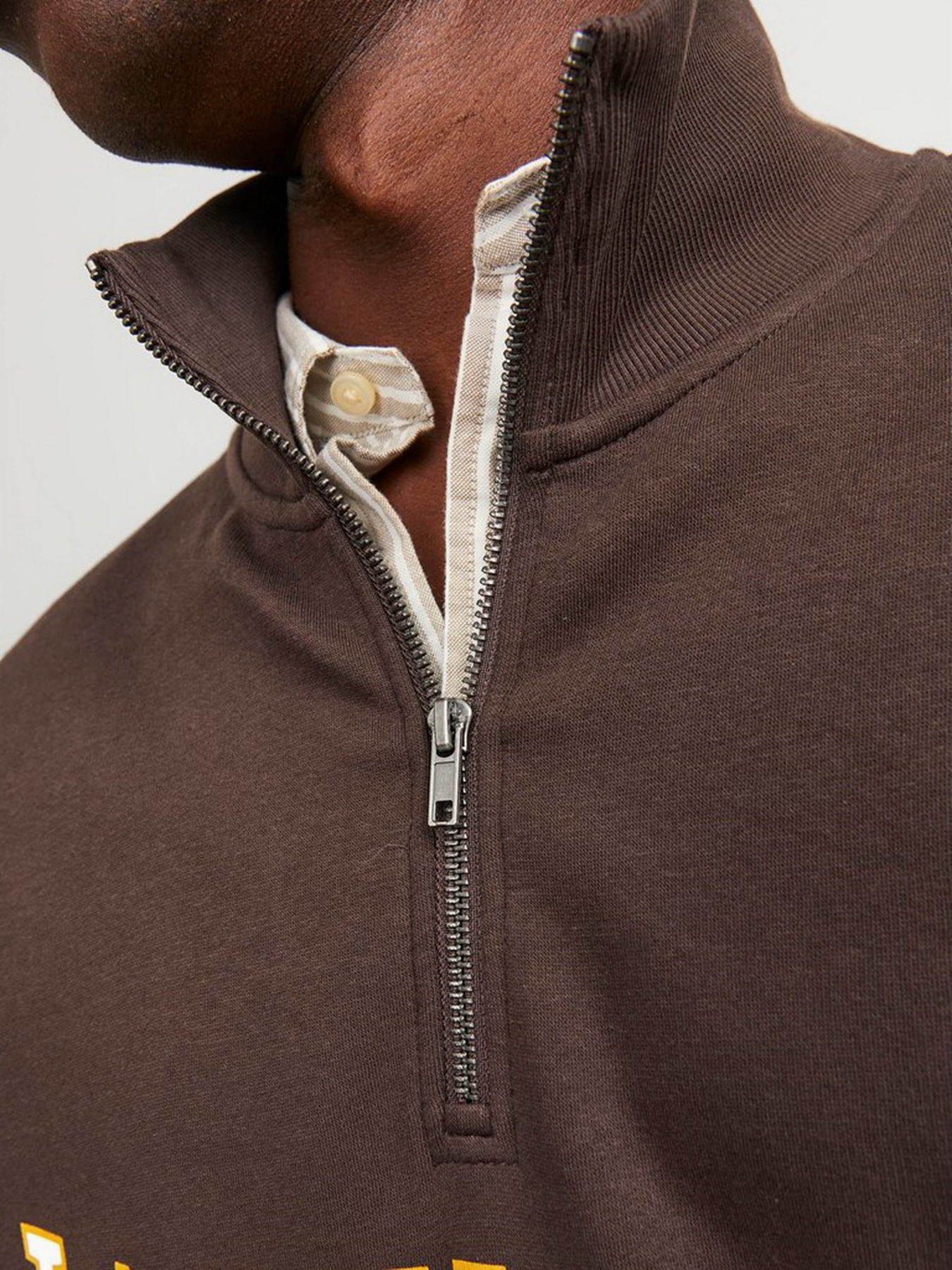 Худі та світшоти JACK & JONES модель 12257392_Seal Brown Худі та світшоти JACK & JONES модель 12257392_Seal Brown Фото