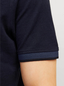 Футболки і поло JACK & JONES модель 12136668_Dark Navy SLIM FIT Фото