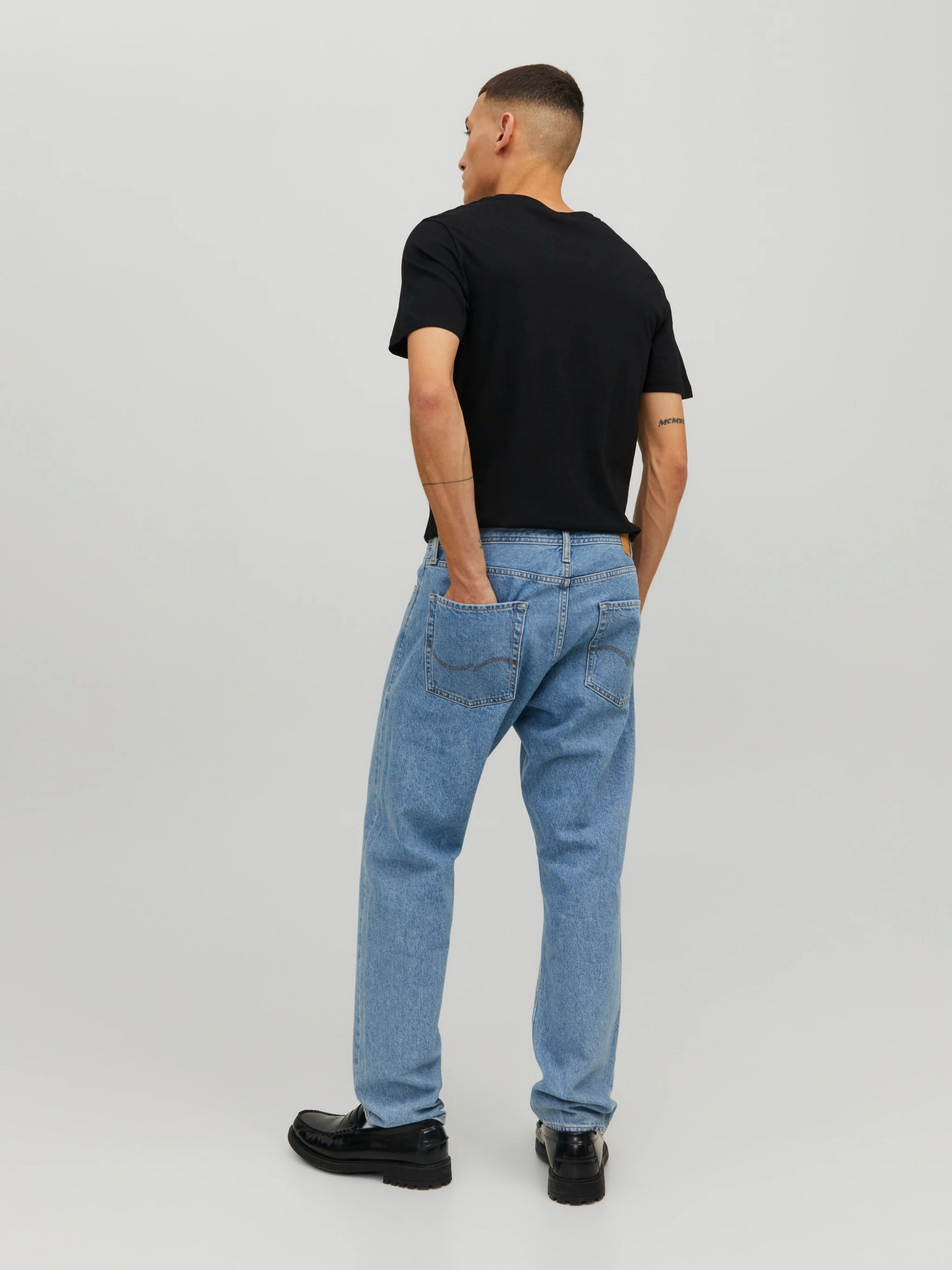 Футболки і поло JACK & JONES ORGANIC BASIC TEE модель 12156101_Black SLIM Футболки і поло JACK & JONES ORGANIC BASIC TEE модель 12156101_Black SLIM Фото