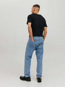 Футболки і поло JACK & JONES ORGANIC BASIC TEE модель 12156101_Black SLIM Фото