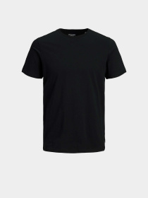 Футболки і поло JACK & JONES ORGANIC BASIC TEE модель 12156101_Black SLIM Фото
