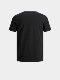 Футболки і поло JACK & JONES ORGANIC BASIC TEE модель 12156101_Black SLIM Фото