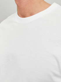 Футболки і поло JACK & JONES ORGANIC BASIC TEE модель 12156101_White SLIM Фото
