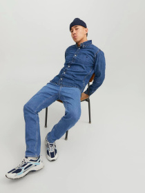 Джинсы JACK & JONES модель 12242320_Blue Denim Фото