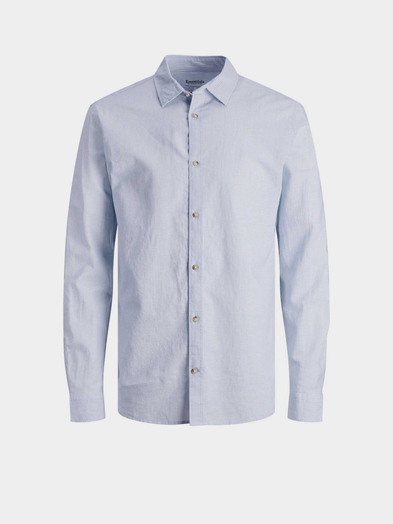 Рубашки JACK & JONES модель 12248384_Cashmere Blue /WHITE Фото