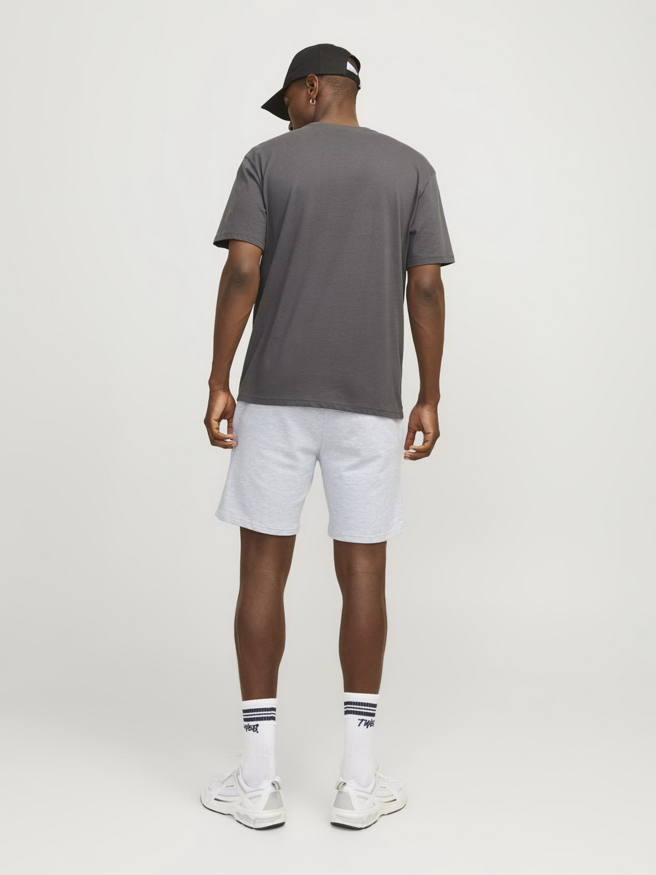 Шорти JACK & JONES модель 12249922_White Melange Шорти JACK & JONES модель 12249922_White Melange Фото