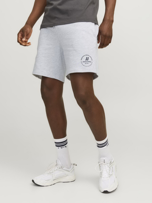 Шорты JACK & JONES модель 12249922_White Melange Фото