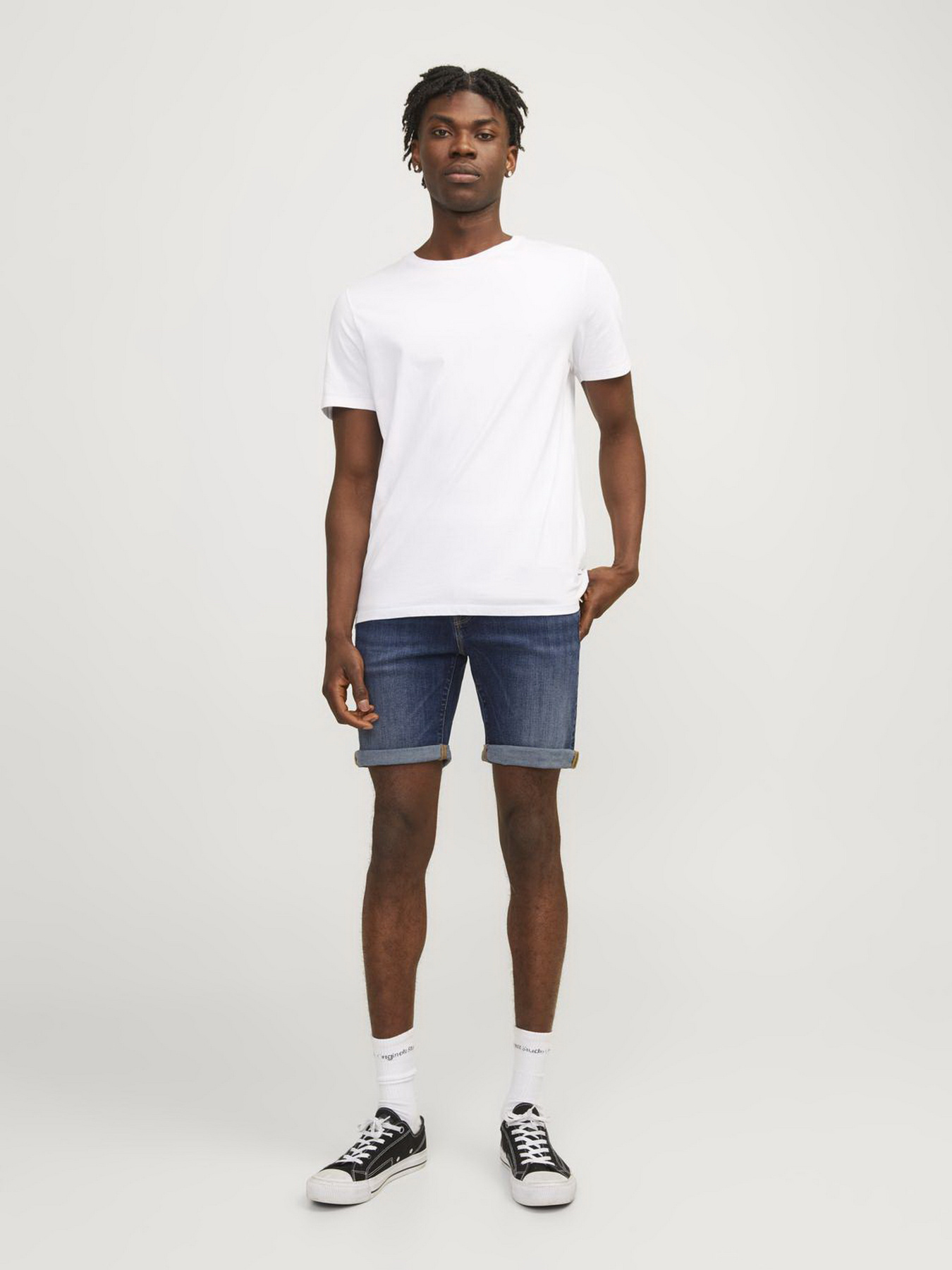 Шорты JACK & JONES модель 12250489_Blue Denim Фото