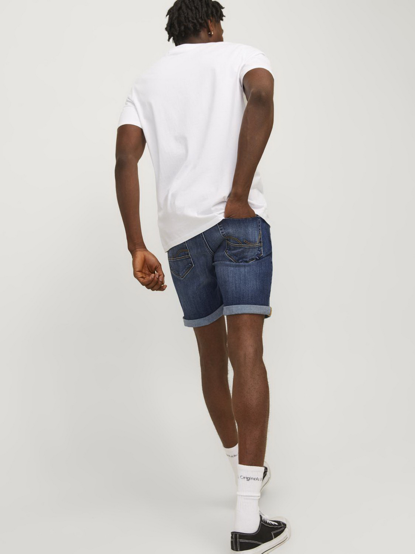 Шорты JACK & JONES модель 12250489_Blue Denim Фото