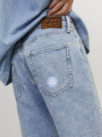 Шорти JACK & JONES модель 12252743_Blue Denim Фото