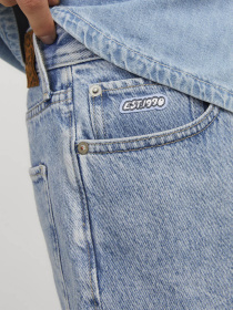 Шорти JACK & JONES модель 12252743_Blue Denim Фото