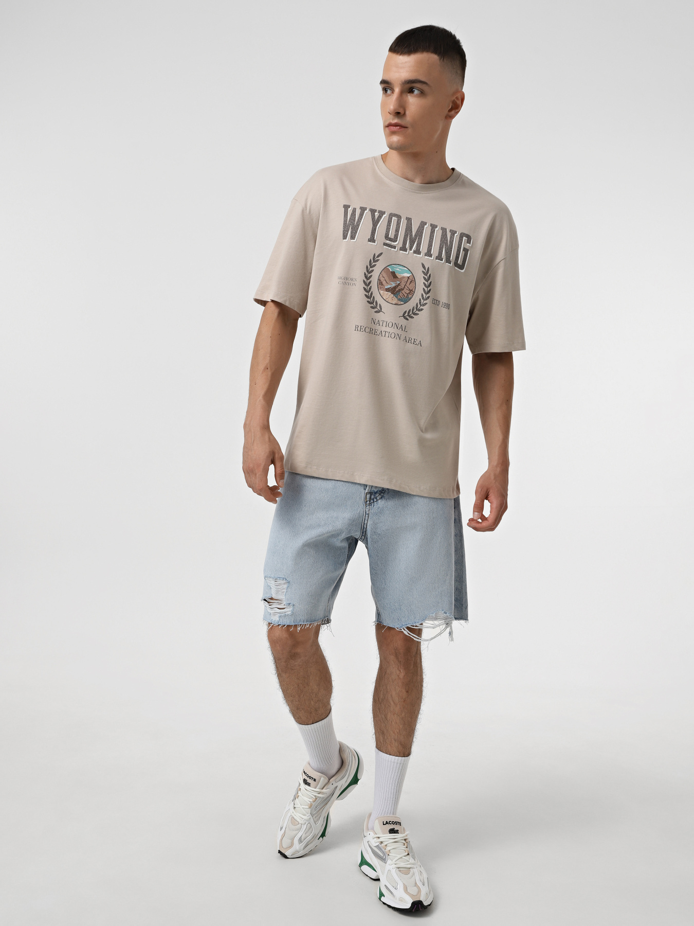 Шорты JACK & JONES модель 12255112_Blue Denim Фото