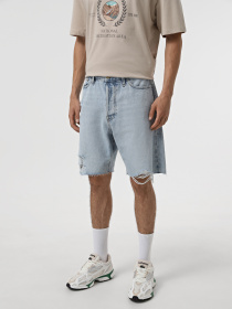 Шорти JACK & JONES модель 12255112_Blue Denim Фото