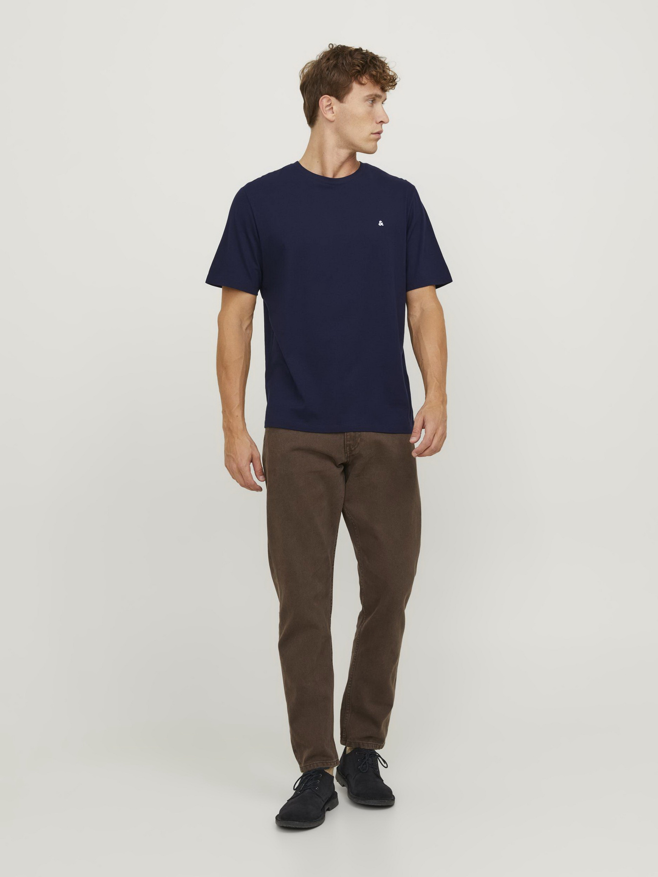 Футболки і поло JACK & JONES STAR JJ TEE модель 12245087_Navy Blazer Фото