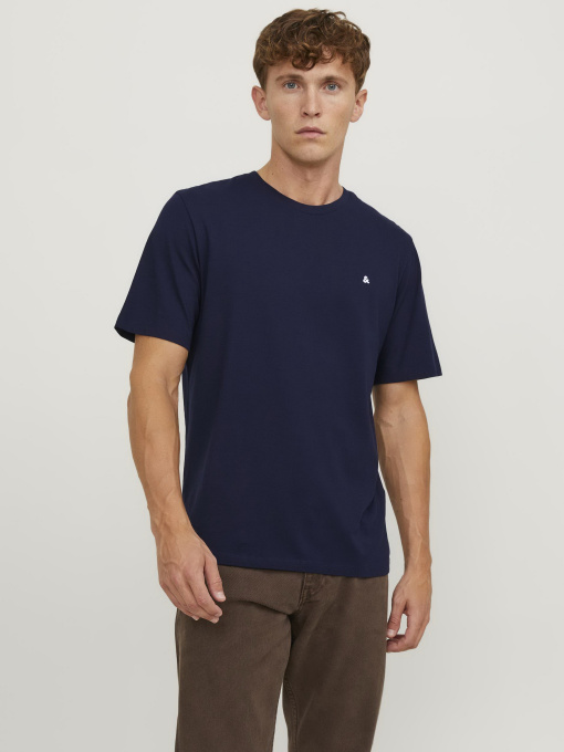 Футболки и поло JACK & JONES STAR JJ TEE модель 12245087_Navy Blazer Фото