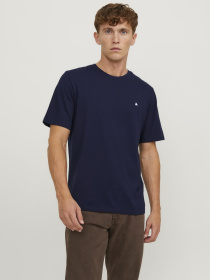 Футболки и поло JACK & JONES STAR JJ TEE модель 12245087_Navy Blazer Фото