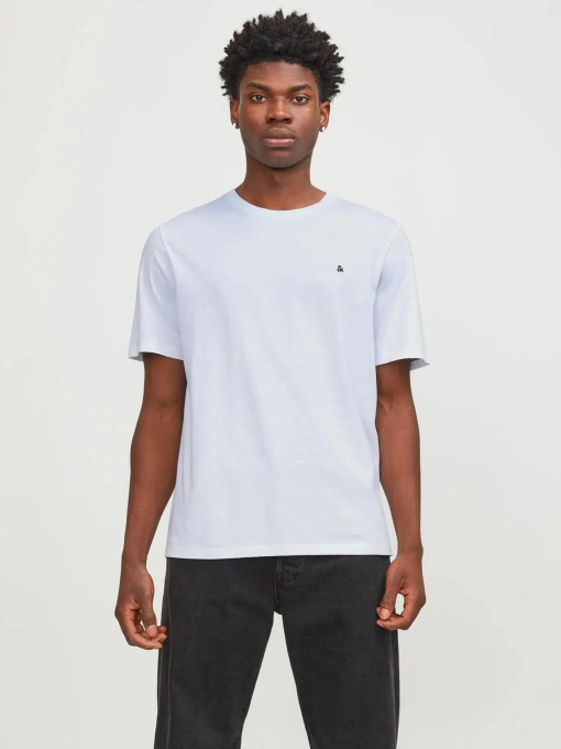 Футболки и поло JACK & JONES STAR JJ TEE модель 12245087_White Фото