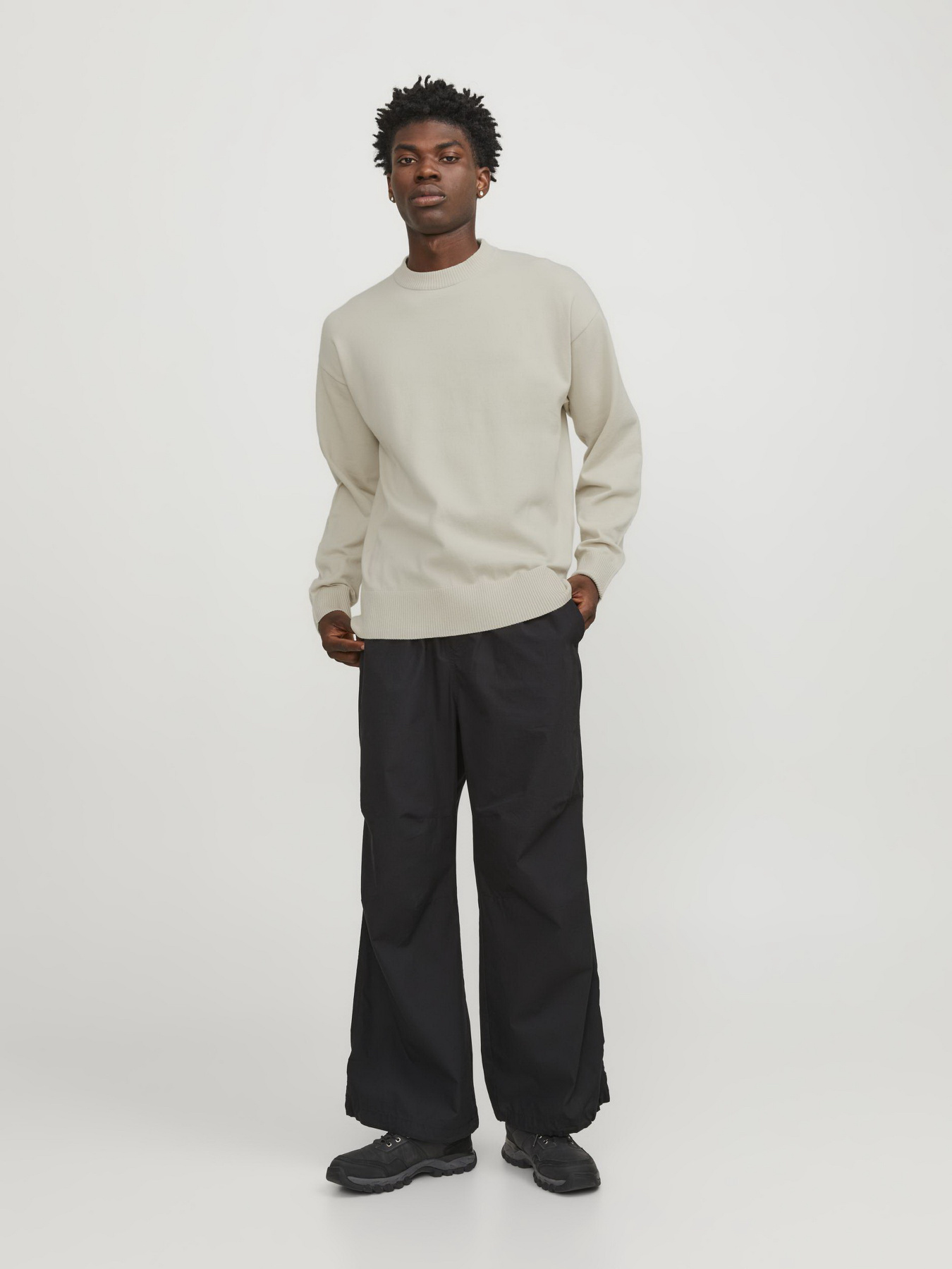 Светри та кардигани JACK & JONES модель 12251556_Moonbeam Светри та кардигани JACK & JONES модель 12251556_Moonbeam Фото