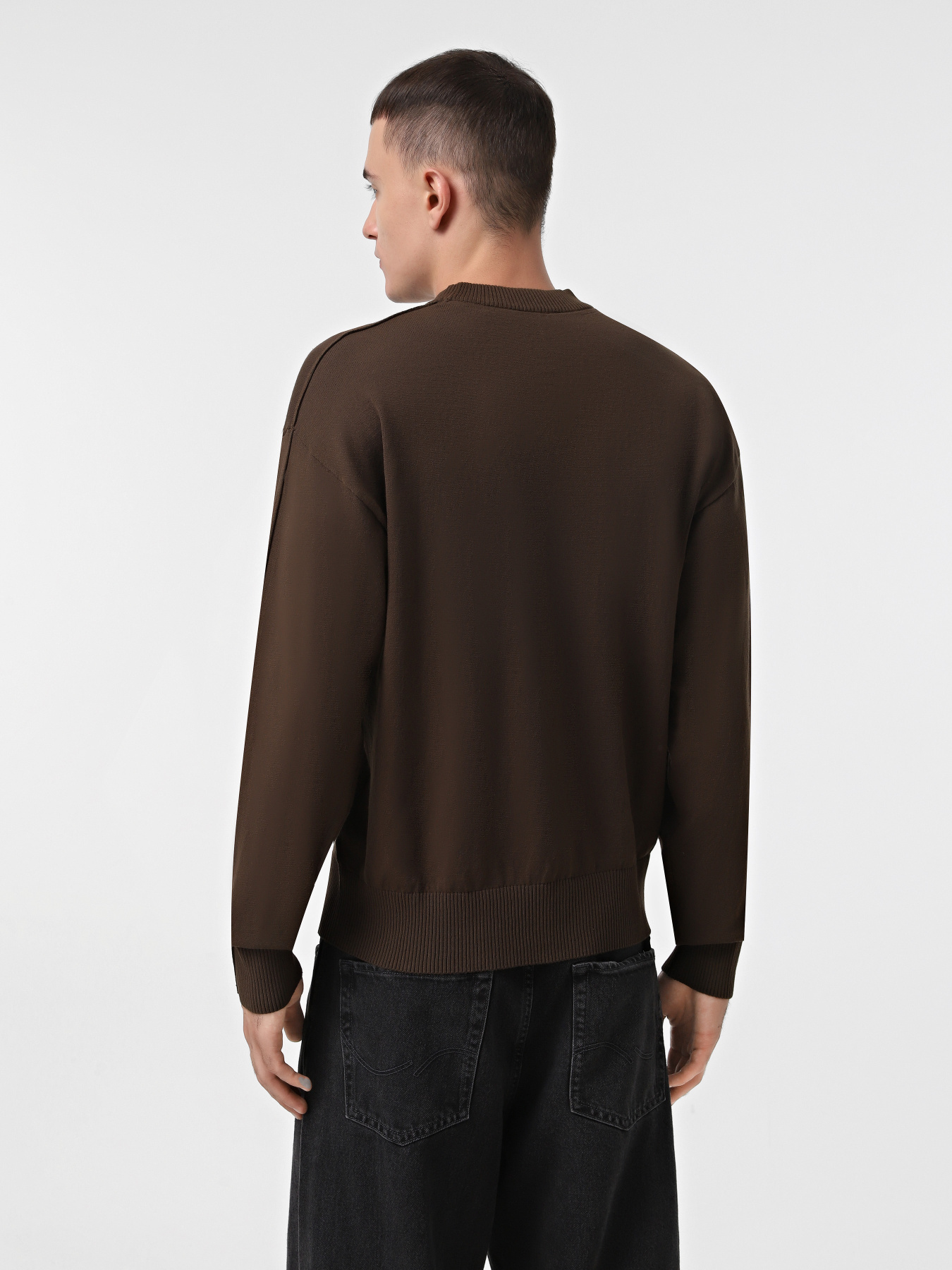 Светри та кардигани JACK & JONES модель 12251556_Slate Black Светри та кардигани JACK & JONES модель 12251556_Slate Black Фото