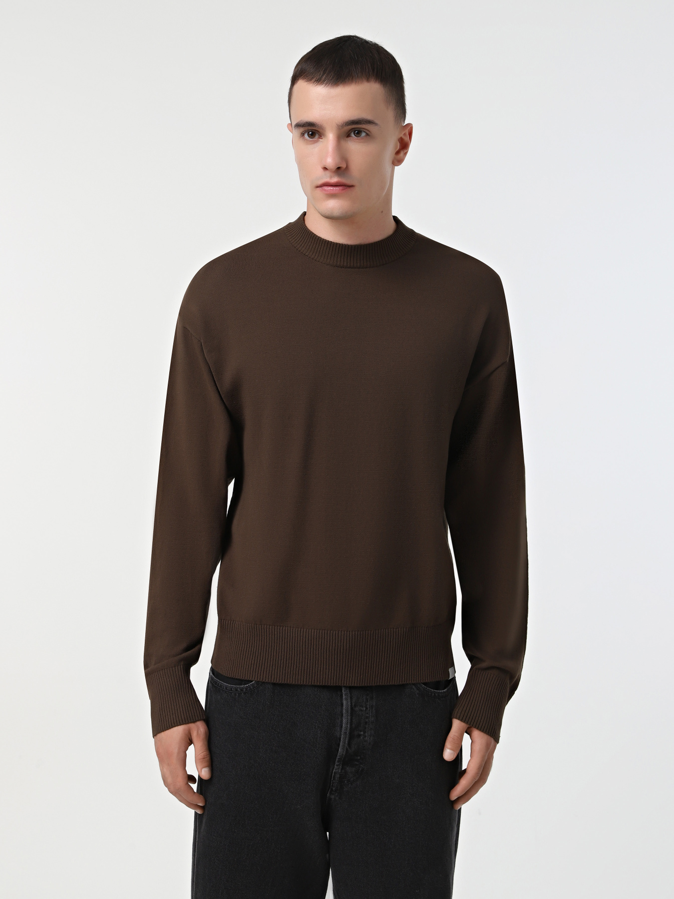 Светри та кардигани JACK & JONES модель 12251556_Slate Black Светри та кардигани JACK & JONES модель 12251556_Slate Black Фото