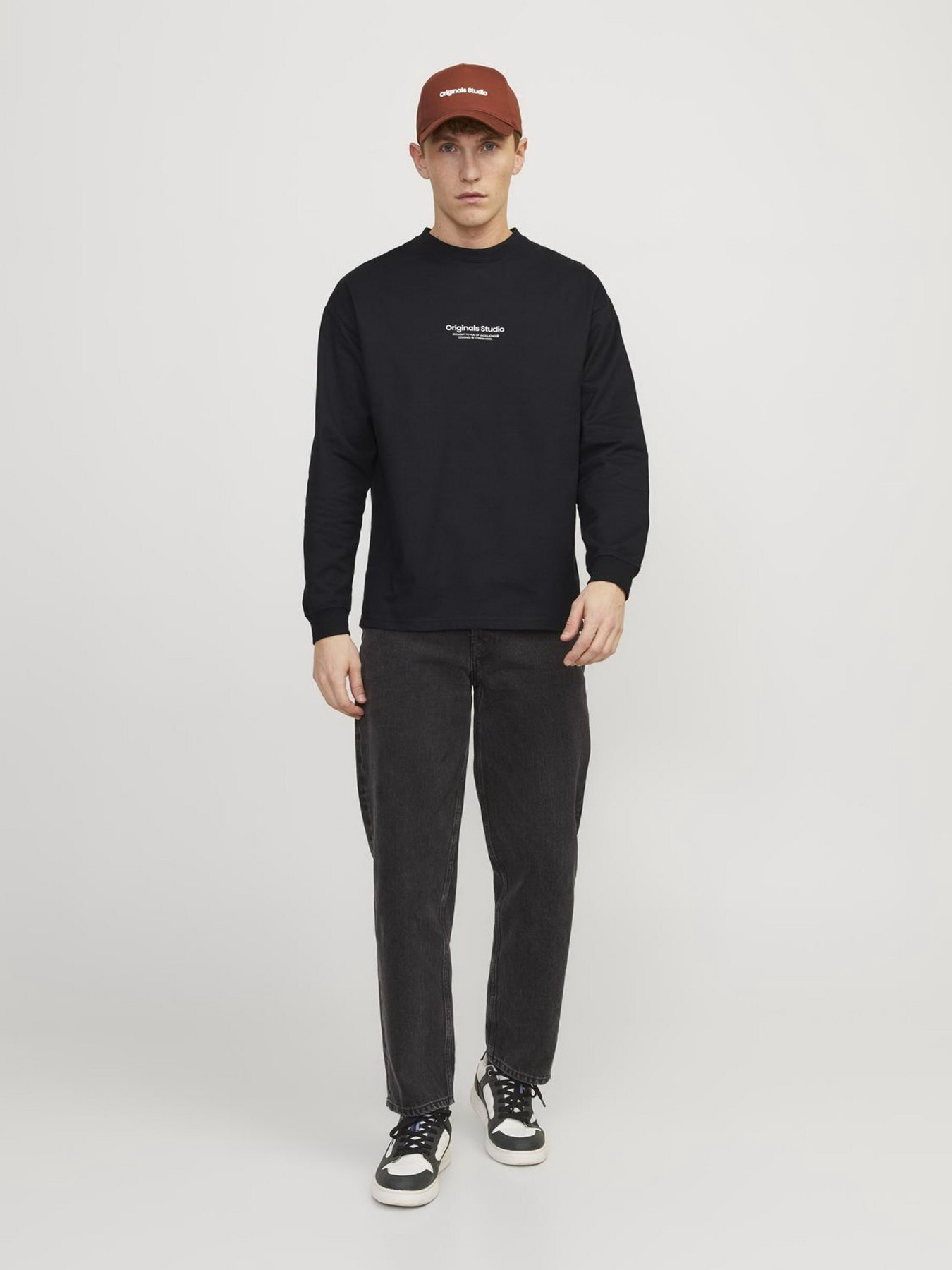 Худі та світшоти JACK & JONES модель 12251775_Black Худі та світшоти JACK & JONES модель 12251775_Black Фото