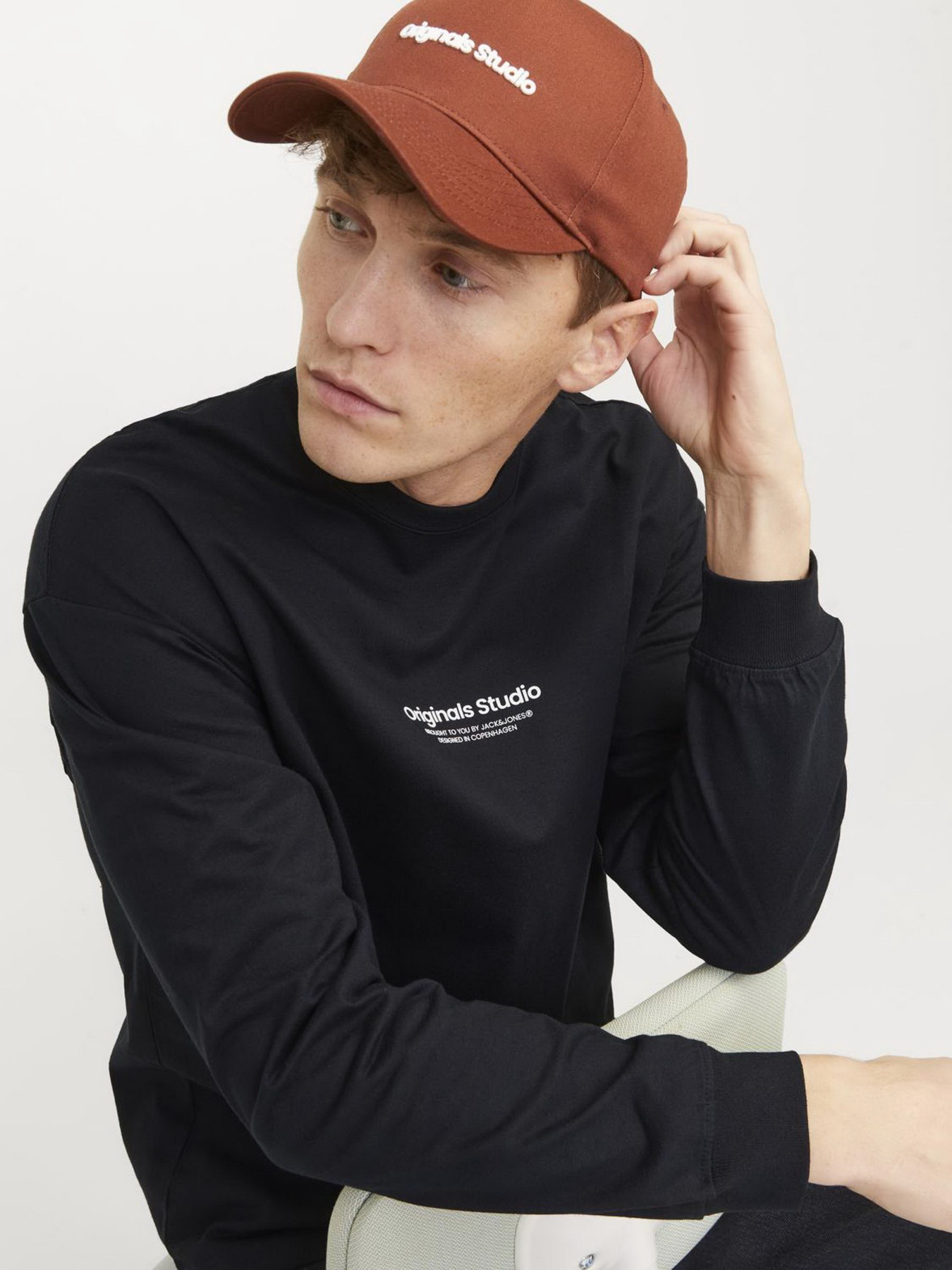 Худі та світшоти JACK & JONES модель 12251775_Black Худі та світшоти JACK & JONES модель 12251775_Black Фото