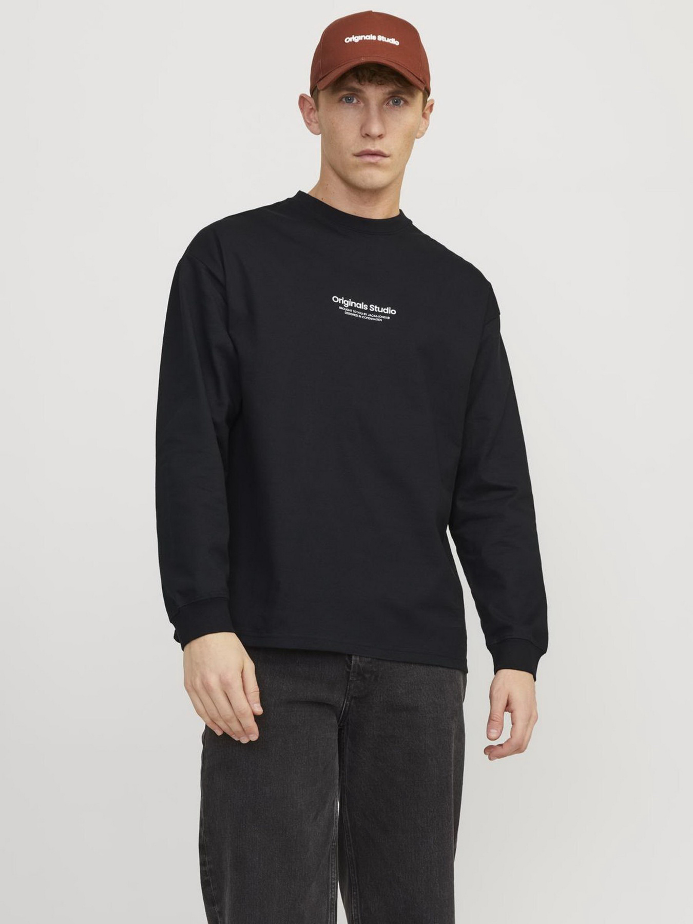 Худі та світшоти JACK & JONES модель 12251775_Black Худі та світшоти JACK & JONES модель 12251775_Black Фото