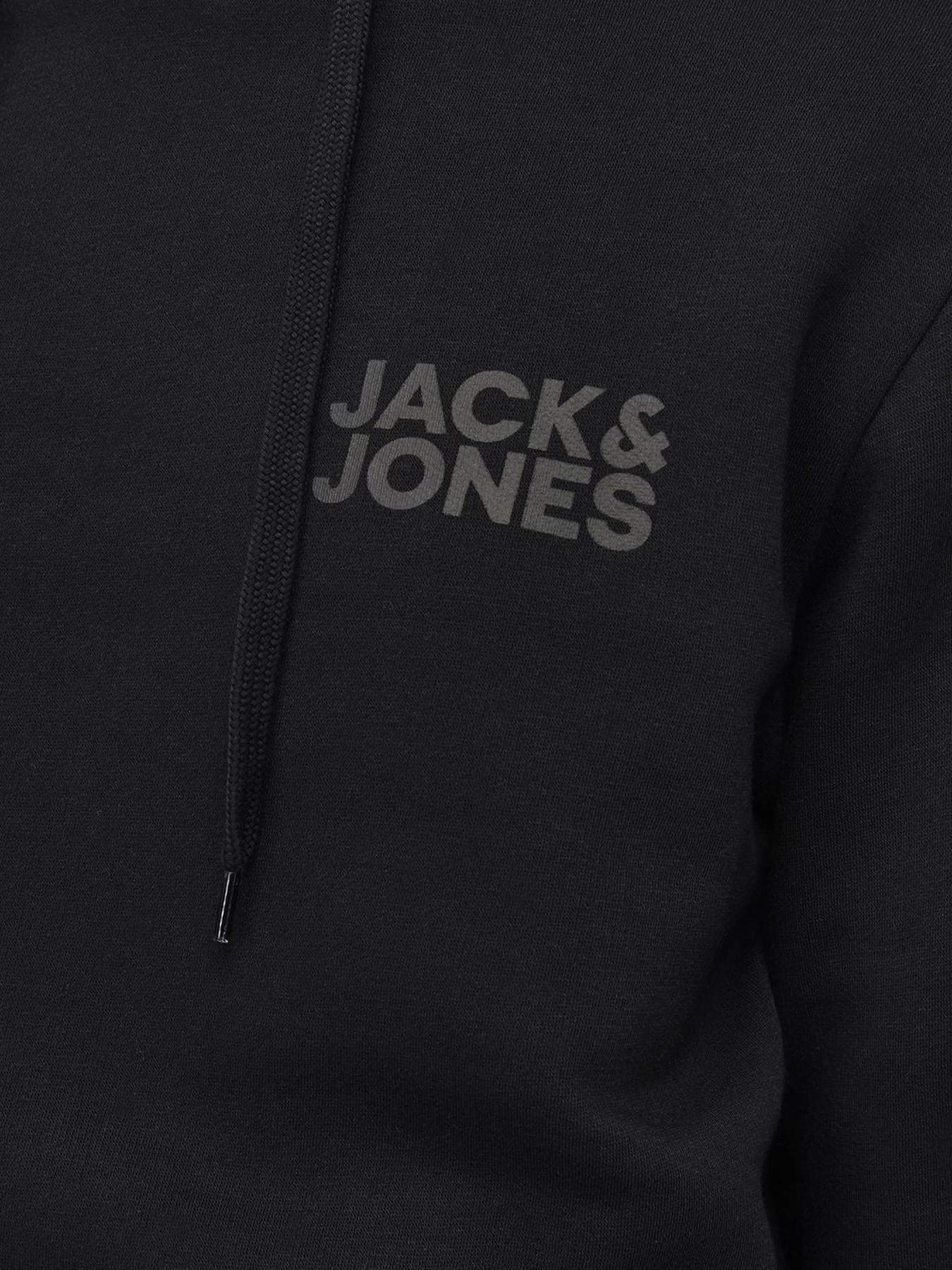 Худи и свитшоты JACK & JONES модель 12152840_Black Small Print/ Black Худи и свитшоты JACK & JONES модель 12152840_Black Small Print/ Black Фото
