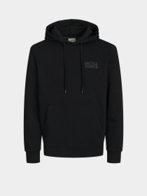 Худи и свитшоты JACK & JONES модель 12152840_Black Small Print/ Black Фото