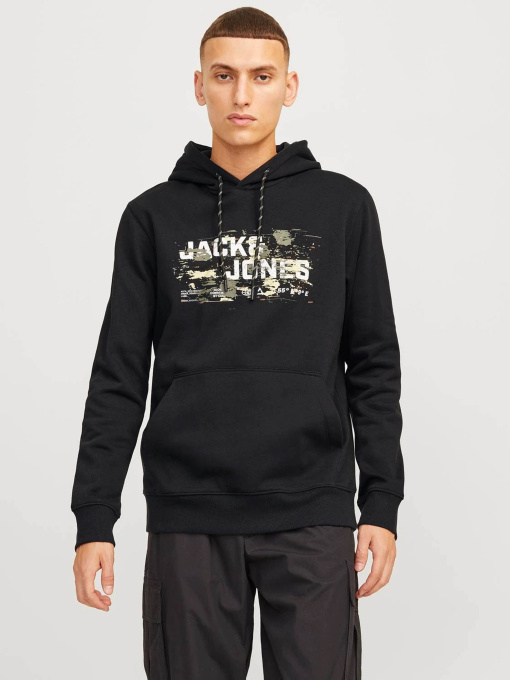 Худи и свитшоты JACK & JONES модель 12261670_Black Фото