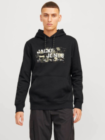Худи и свитшоты JACK & JONES модель 12261670_Black Фото