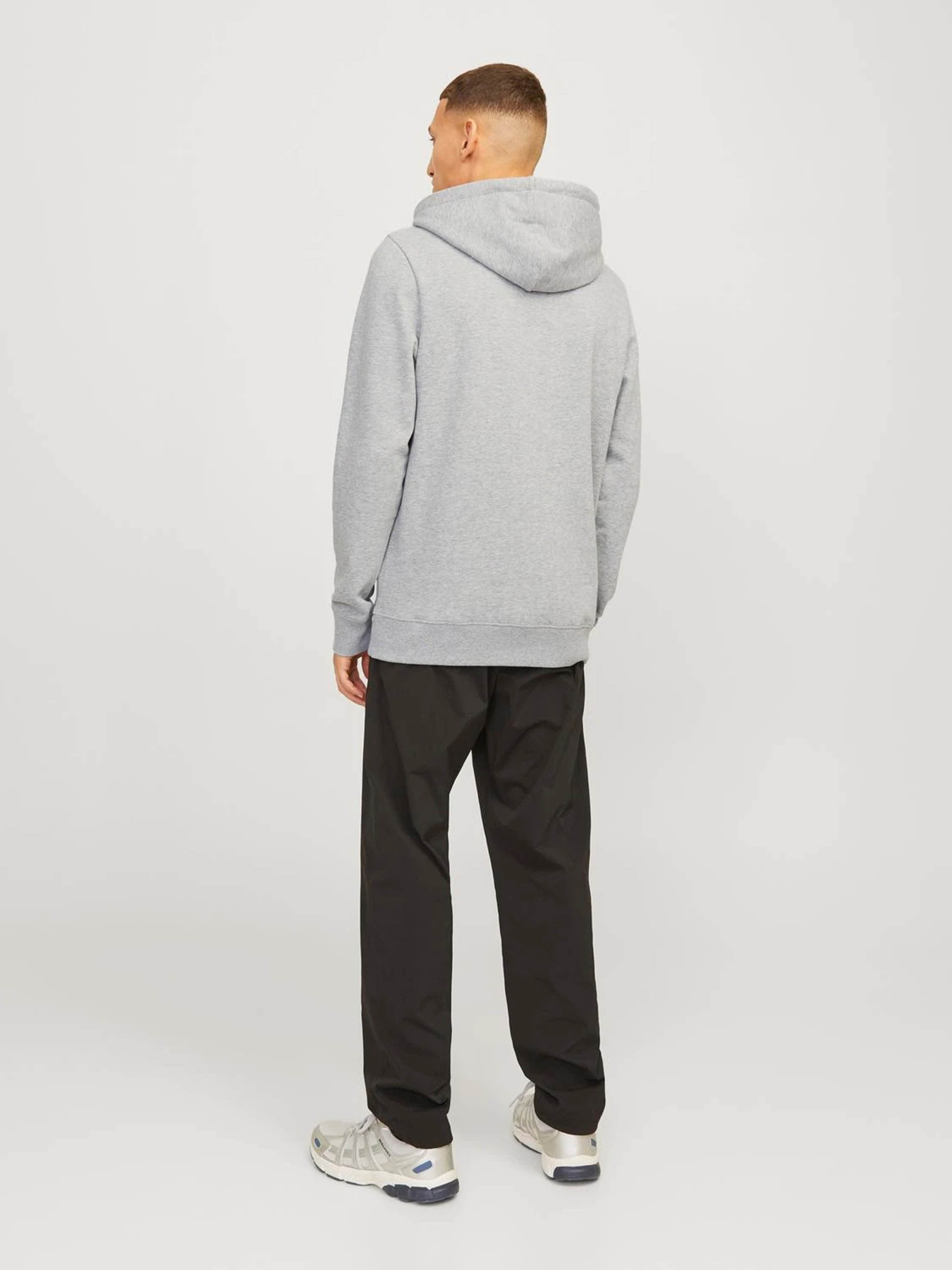 Худі та світшоти JACK & JONES модель 12261670_Light Grey Melange Худі та світшоти JACK & JONES модель 12261670_Light Grey Melange Фото