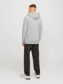 Худі та світшоти JACK & JONES модель 12261670_Light Grey Melange Фото
