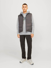 Худі та світшоти JACK & JONES модель 12261670_Light Grey Melange Фото