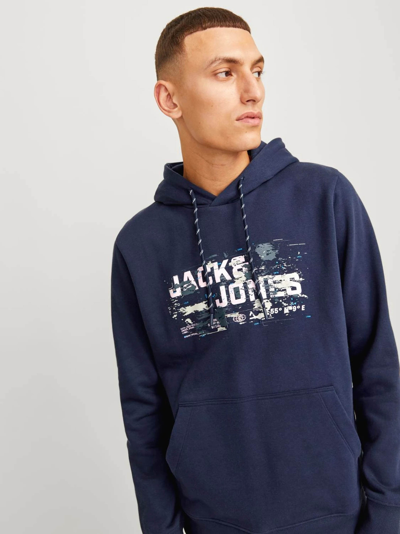 Худі та світшоти JACK & JONES модель 12261670_Navy Blazer Худі та світшоти JACK & JONES модель 12261670_Navy Blazer Фото