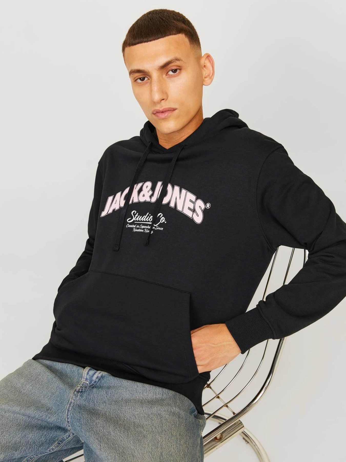 Худі та світшоти JACK & JONES модель 12262919_Black Фото