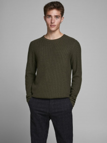 Светри та кардигани JACK & JONES модель 12179861_Olive Night Фото