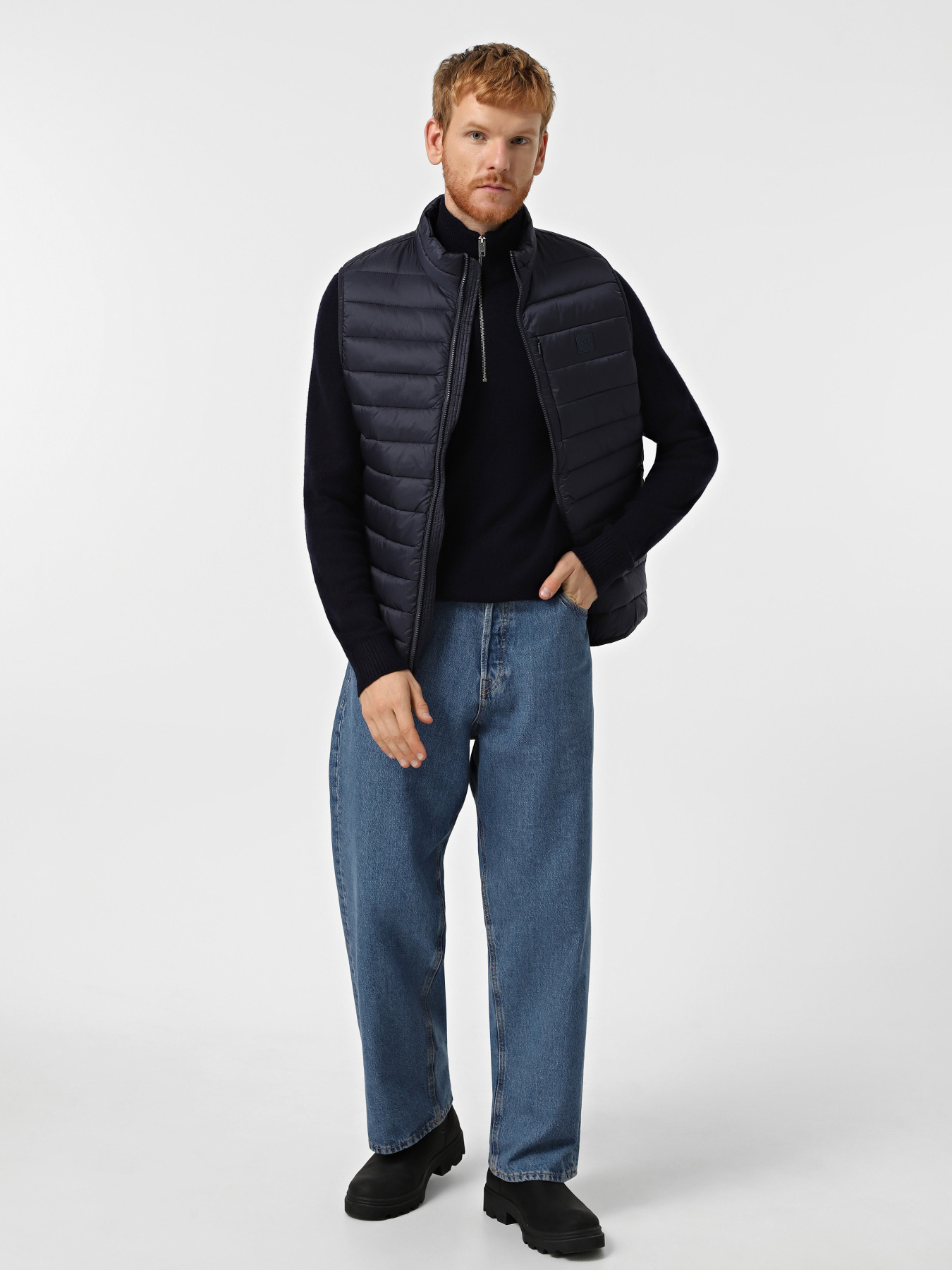 Куртки и дубленки JACK & JONES модель 12259414_Dark Navy Фото