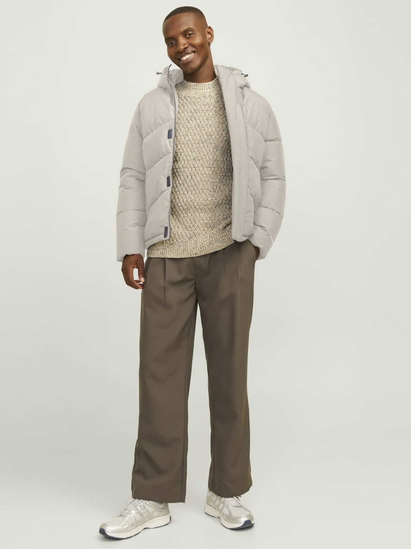 Куртки та дублянки JACK & JONES модель 12259850_Moonbeam Фото
