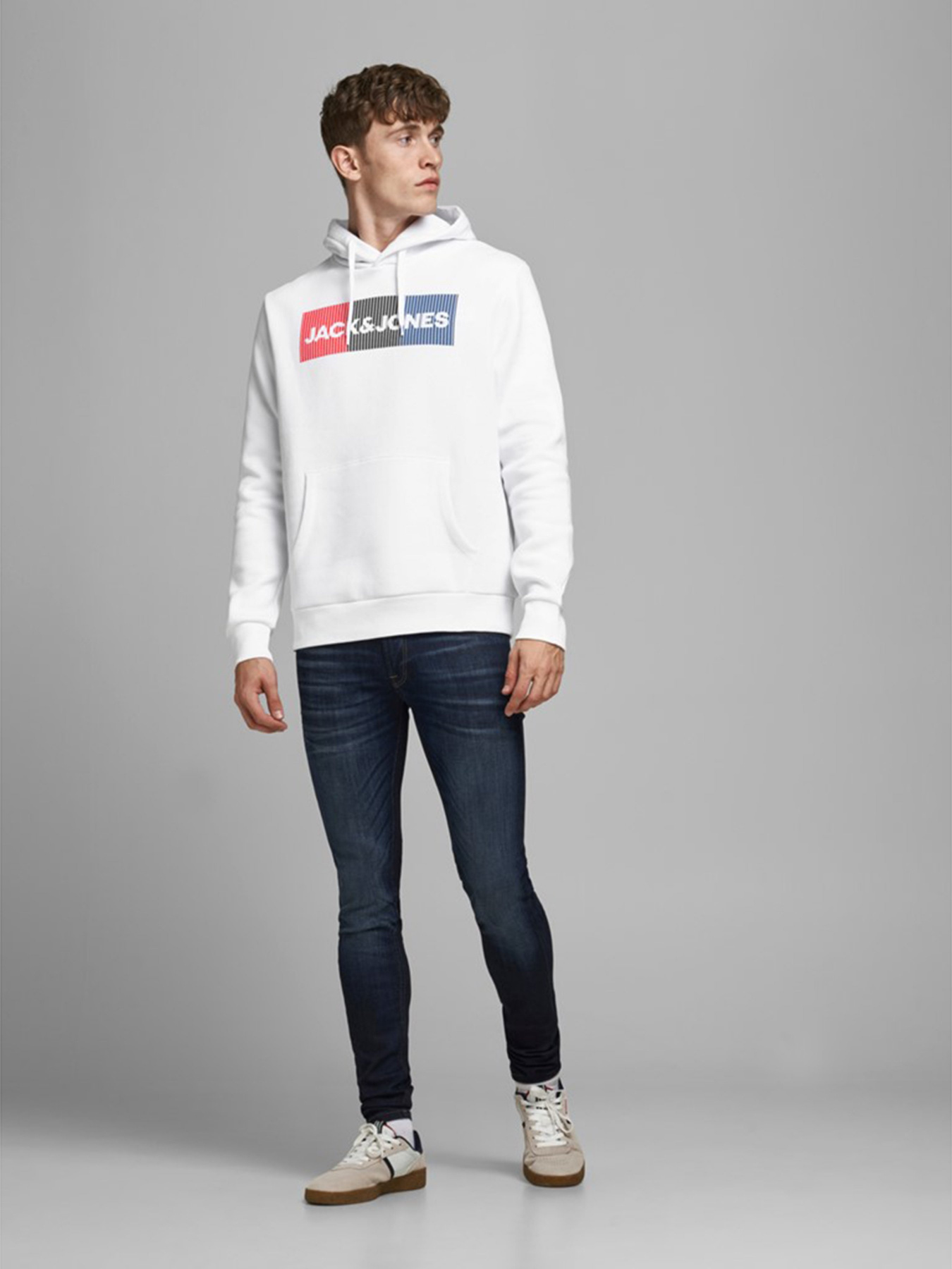 Худі та світшоти JACK & JONES модель 12152840_White Худі та світшоти JACK & JONES модель 12152840_White Фото