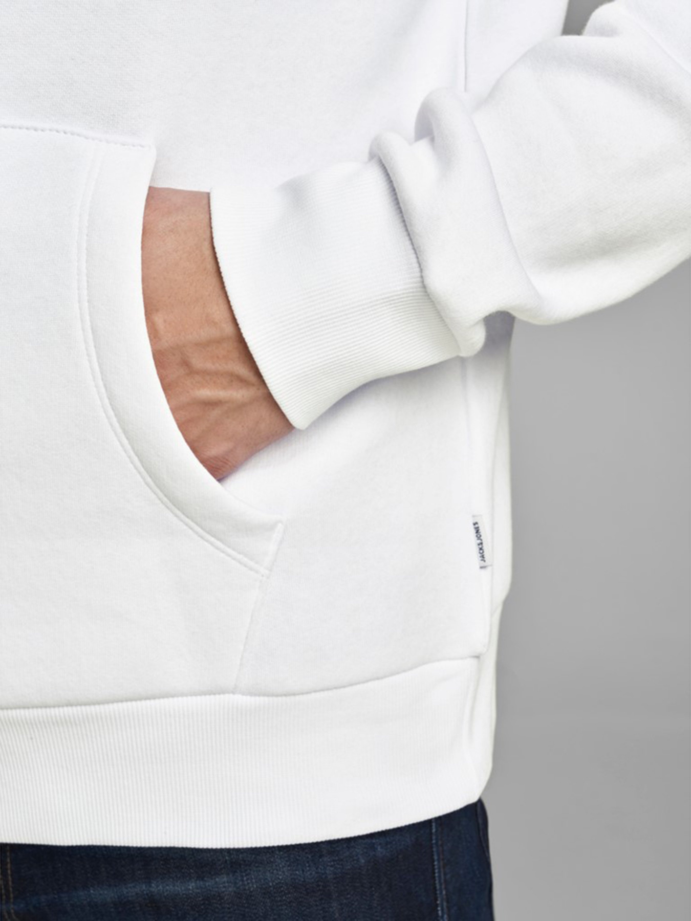 Худі та світшоти JACK & JONES модель 12152840_White Худі та світшоти JACK & JONES модель 12152840_White Фото