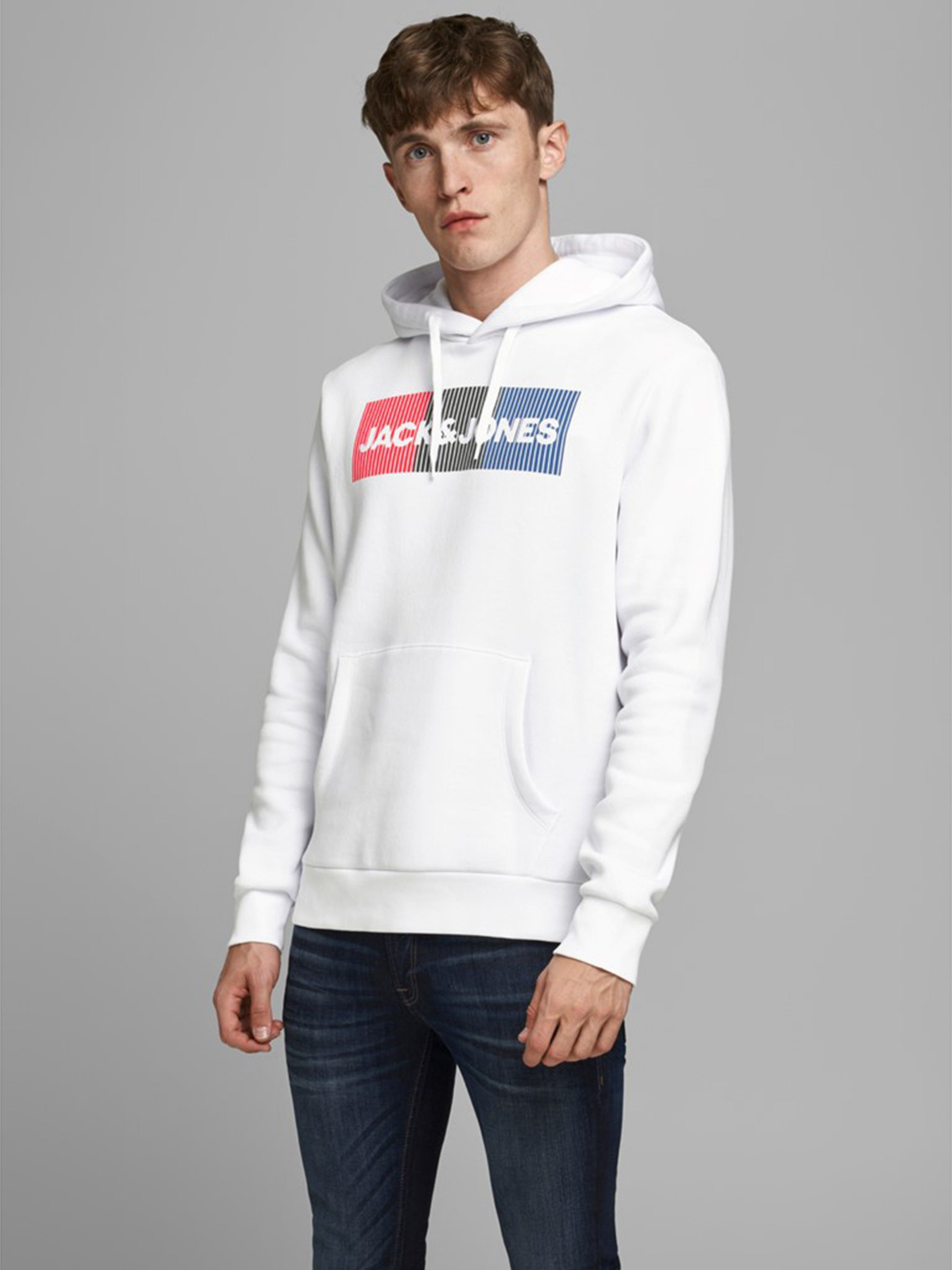 Худі та світшоти JACK & JONES модель 12152840_White Худі та світшоти JACK & JONES модель 12152840_White Фото