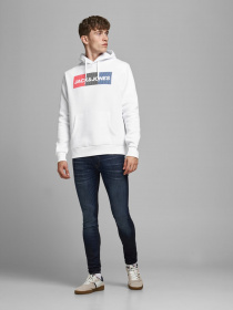 Худі та світшоти JACK & JONES модель 12152840_White Фото