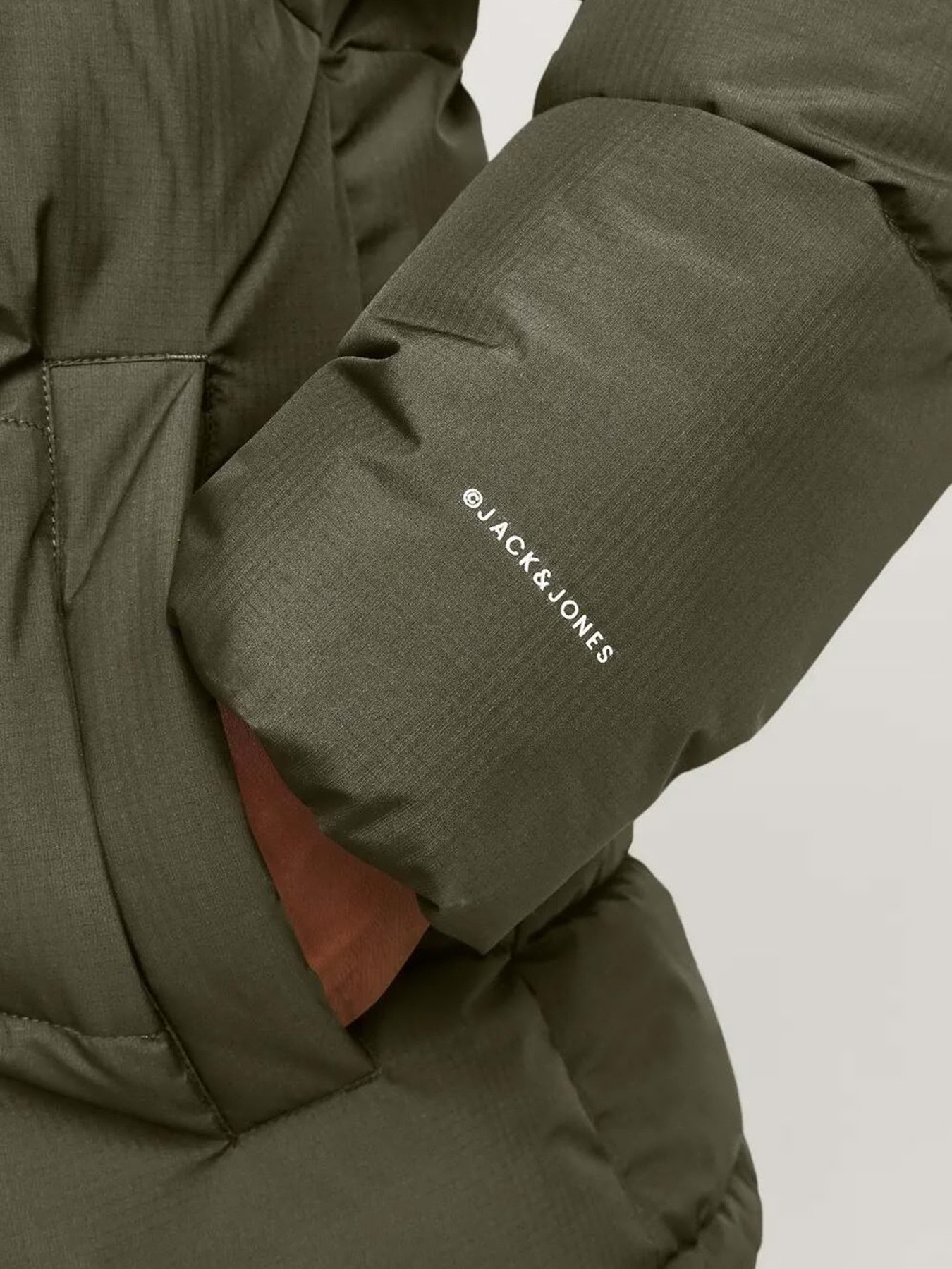 Куртки та дублянки JACK & JONES модель 12259850_Olive Night Куртки та дублянки JACK & JONES модель 12259850_Olive Night Фото